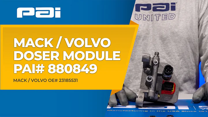 Mack MP7/MP8 & Volvo D11/D13 Doser Module (PAI# 880849 | OEM# MAK23185531)