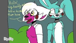 Foxy x mangle part 1 I guess (read desc