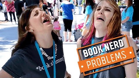 Book Nerd Problems | When All Your Authors Sign at the Same Time
