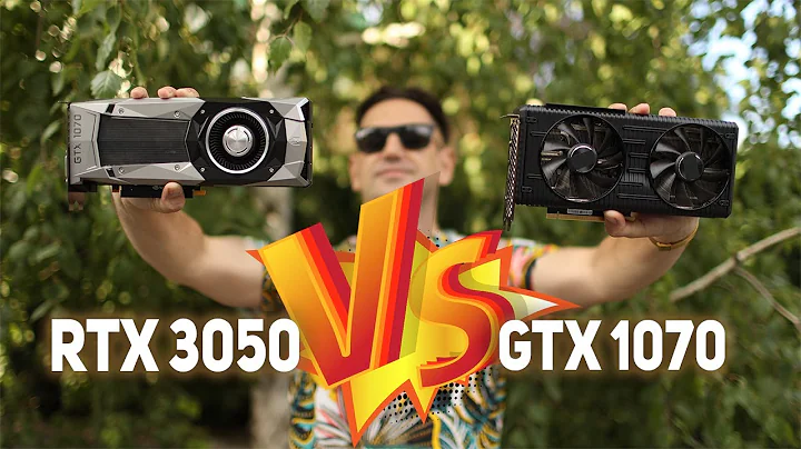 RTX 3050 vs GTX 1070! 누가 더 강력한 그래픽 카드일까요?