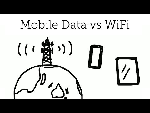 Video: Ovlivňují mobilní data WiFi?