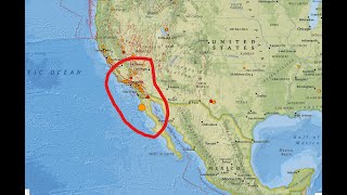 6.2 Earthquake Baja California region. Watch the West coast for movement. Tuesday 11/22/2022