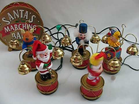 Mr Christmas Marching Band Animated Music Band - YouTube