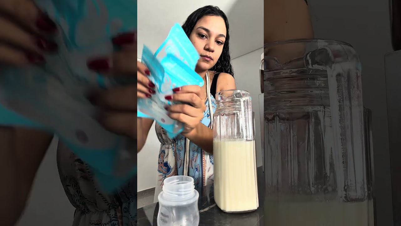 Como armazeno o leite materno
