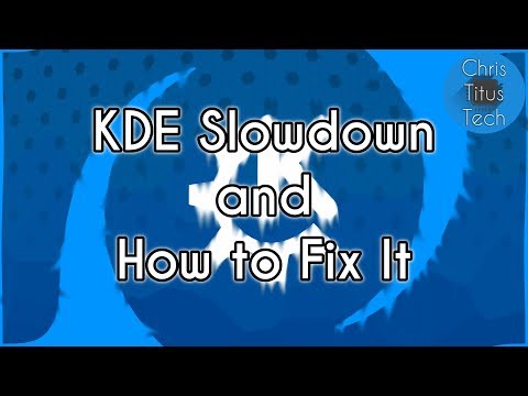 KDE is Slow !?! | Disable Baloo File Indexer