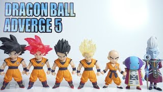 DRAGONBALL ADVERGE5 全７種 開封 ドラゴンボール アドバージ５ バンダイ Figure 食玩 Japanese candy toys