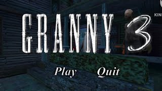 I PLAYED GRANNY CHAPTER 3| HORROR GAMEPLAY VIDEO| GRANNY HOUSE ESCAPE