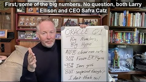 Cloud Wars Minute: Oracle Q1 2022 Earnings Call: Big Numbers and Big Hype (September 14, 2021)