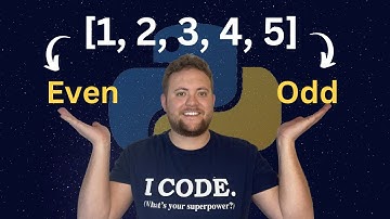 How To Separate Odd And Even Numbers In Python