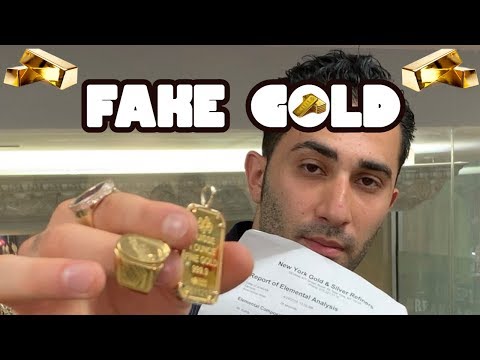 HOW TO SPOT FAKE GOLD?