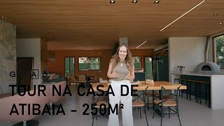 TOUR NA CASA DE ATIBAIA - 250m²