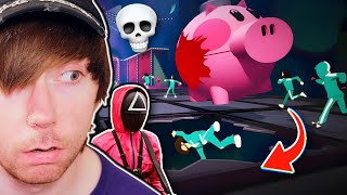 I'm in SQUID GAMES!! - Squid Game: Unleashed (iPhone Gameplay) screenshot 2