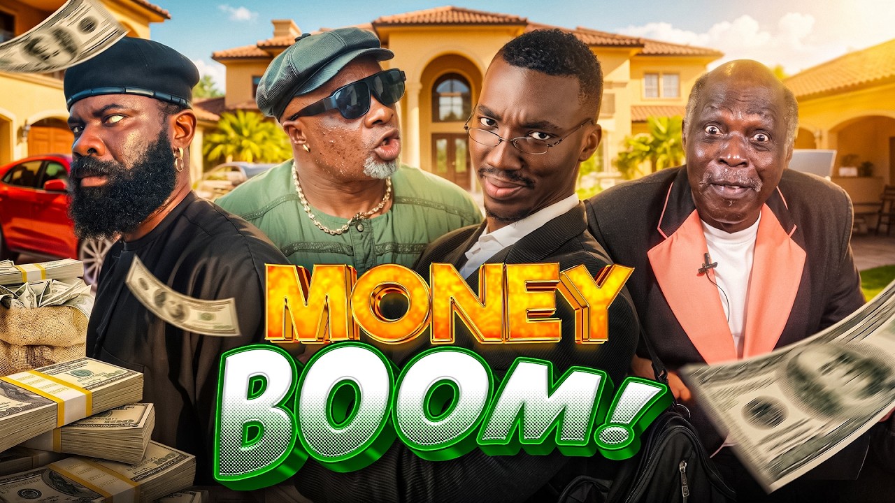 MONEY BOOM - Pa James, Lanre Adediwura, Ebun Oloyede, Layi Wasabi comedy