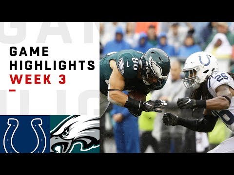 Colts vs. Eagles Week 3 Highlights | NFL 2018