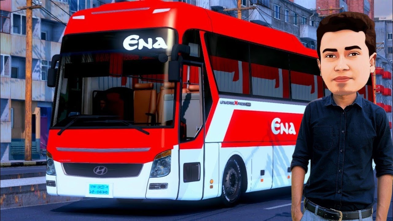 বরিশাইল্যা ড্রাইভার। bus simulator indonesia