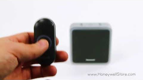 How To Set Alternate Chimes For Different Honeywell Push Buttons (3, 5, and 9 Series)