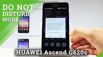 How to Enable Do Not Disturb in HUAWEI Ascend G620s - Configure Do Not Disturb |HardReset.Info