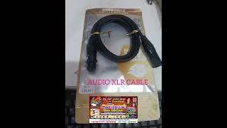 AUDIO XLR CABLE#XLRCable #AudioCable #MicrophoneCable #StudioRecording #soundengineering#MusicStudio