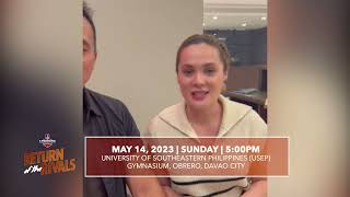PBA Legend Mr. Excitement Bong Alvarez & daughter Alyssa invite you to watch Return of the Rivals