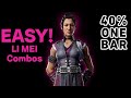 Mortal Kombat 1: Li Mei 40% COMBO Tutorial and More...