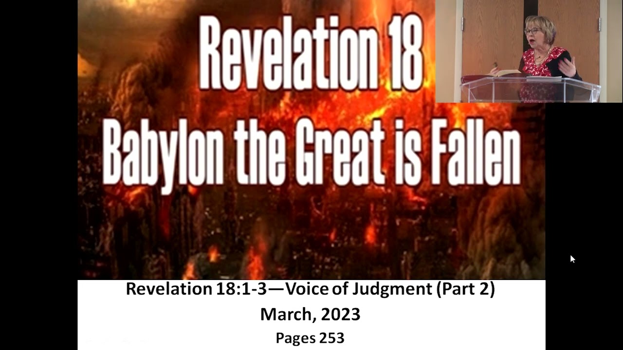 Kathleen Bible Study The Voice Of Judgment Pg 253 Part 2 YouTube Kathleen Bible Study The Voice Of Judgment Pg 253 Part 2 YouTube
