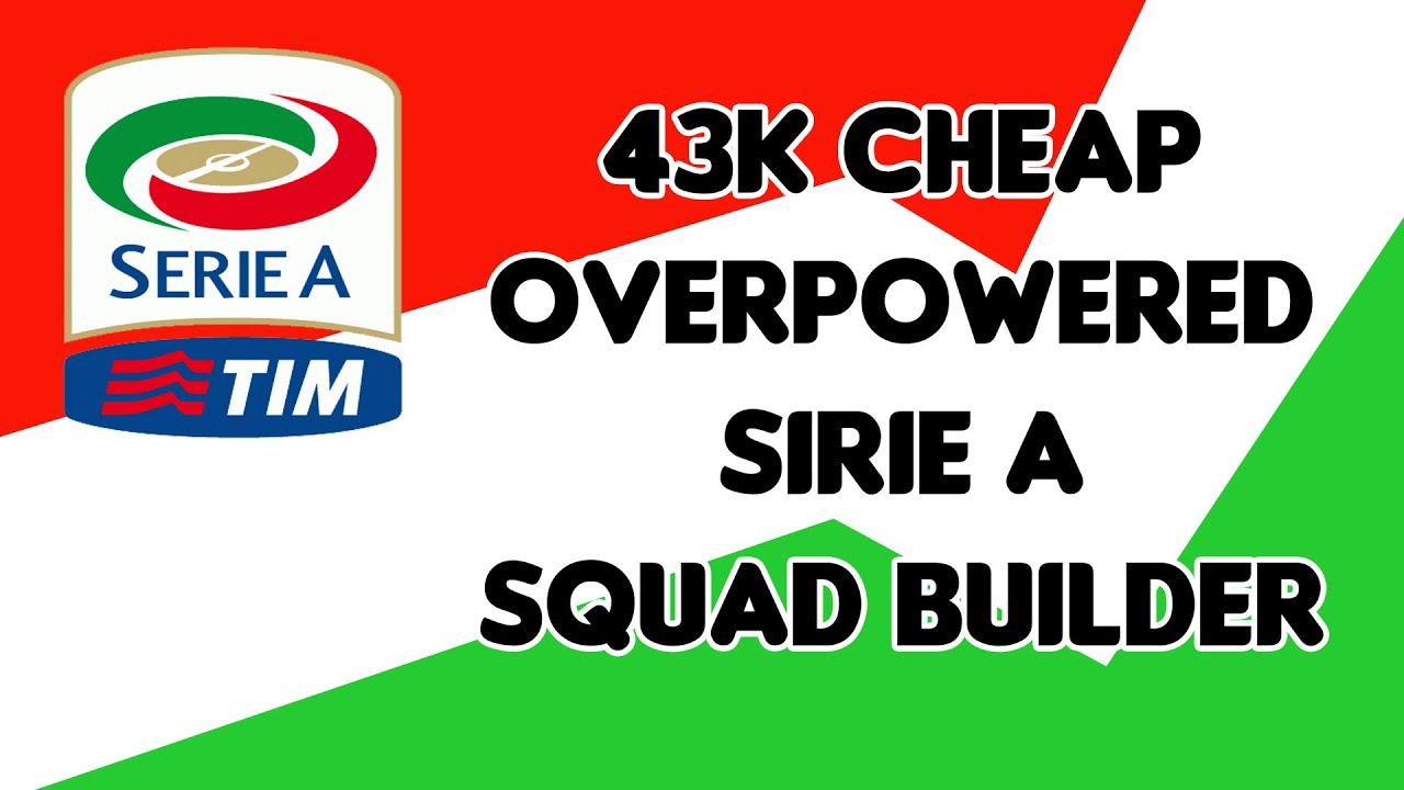 FIFA 14 - Overpowered 43k Sirie A Squad Builder