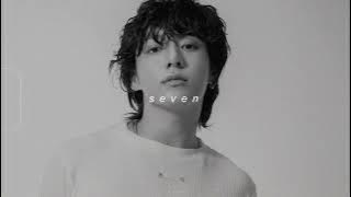 jung kook ft. latto - seven (sped up   reverb)