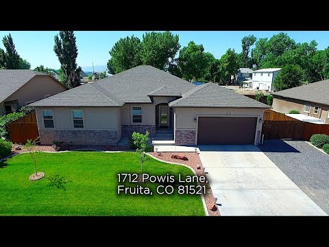 1712 Powis Lane, Fruita, CO home video tour