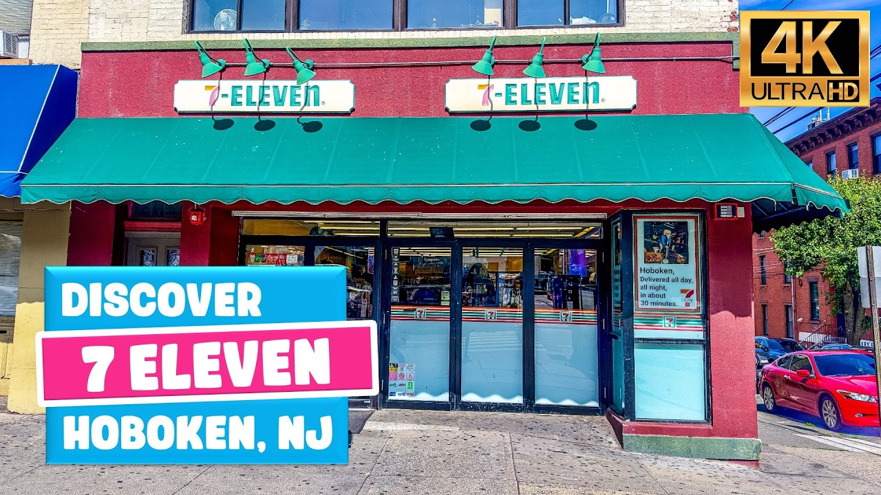 Познакомьтесь с VINTAGE 7 Eleven в Хобокене, Нью-Джерси, США [Видео 4K]