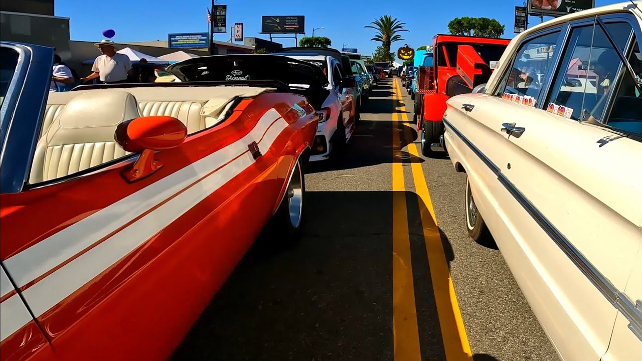 Granada Hills Car show Street Fair 2023. YouTube