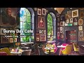 Sunny Day Cafe Ambience | Relaxing Smooth Jazz Music [ASMR] Cafe Sounds, Background Chatter