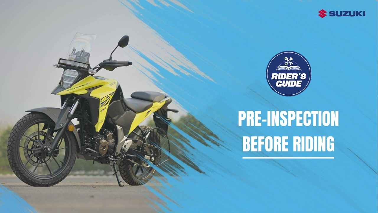 Mastering the Pre-Ride Inspection: Ensuring safety before every journey