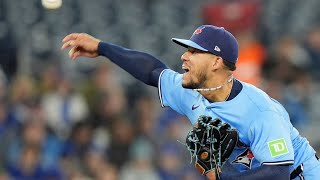 José Berríos strikes out 8 Nationals over 5 2/3 innings on 4/1/25