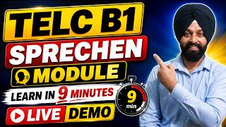 TELC B1 SPRECHEN | Live Demo | Pass in 1st Attempt TELC B1 SPRECHEN | Live Demo | Pass in 1st Attempt