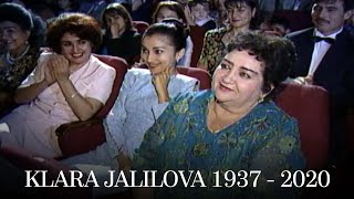 Klara Jalilova 1937 - 2020 (xotira)