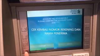 How to Deposit money at ATM: Standard Chartered Bank (Indonesian)