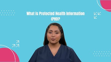 What is Protected Health Information?