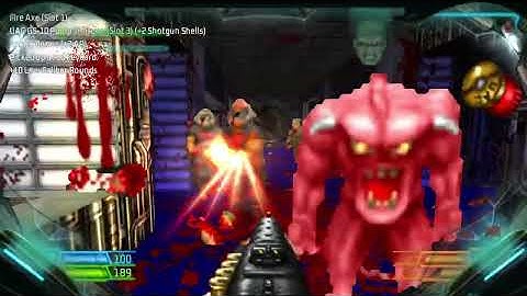 Project Brutality | Doom.WAD, Maps of chaos and textures mod | Playthrough part 1  Full 60 (FPS)