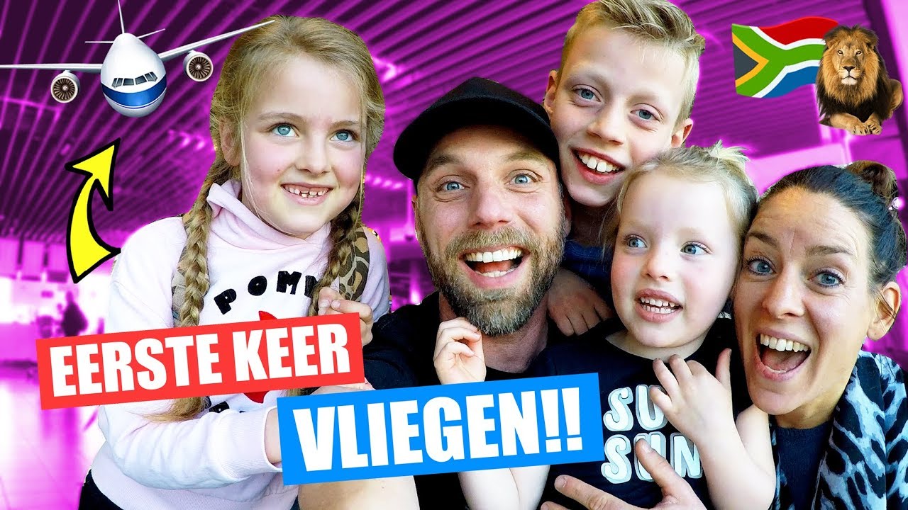 VOOR DE EERSTE KEER IN EEN VLIEGTUIG!! AFRIKA VLOG 1 ♥DeZoeteZusjes♥ - YouTube