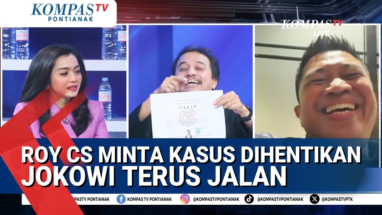 [FULL] Roy Suryo & Mardiansyah Semar Debat Soal Roy CS Minta Kasus Dihentikan, Jokowi Terus Jalan