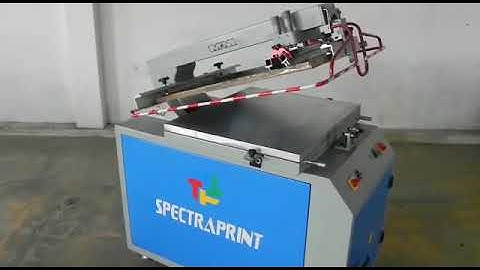 Semi Automatic Screen Printing Machine