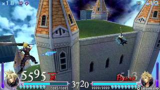 Dissidia FF: Cloud(Me) vs Cloud(CPU)
