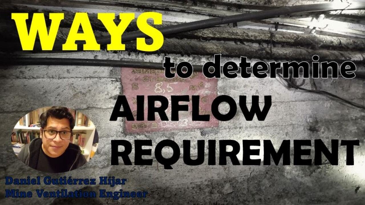 AIR CHANGE PER TIME / AIRFLOW REQUIREMENT / MINE VENTILATION DESIGN