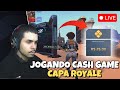 LOVZÃO ON NO CAPA ROYALE - CASH GAME HOJE COM NARRAÇÃO #cerolzera #cashgame #caparoyale