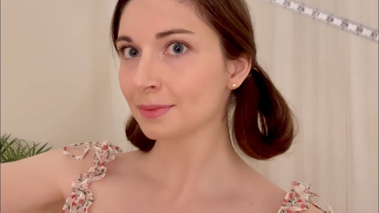 Швея снимает мерки для идеально сшитых новых костюмов | Ролевая игра ASMR