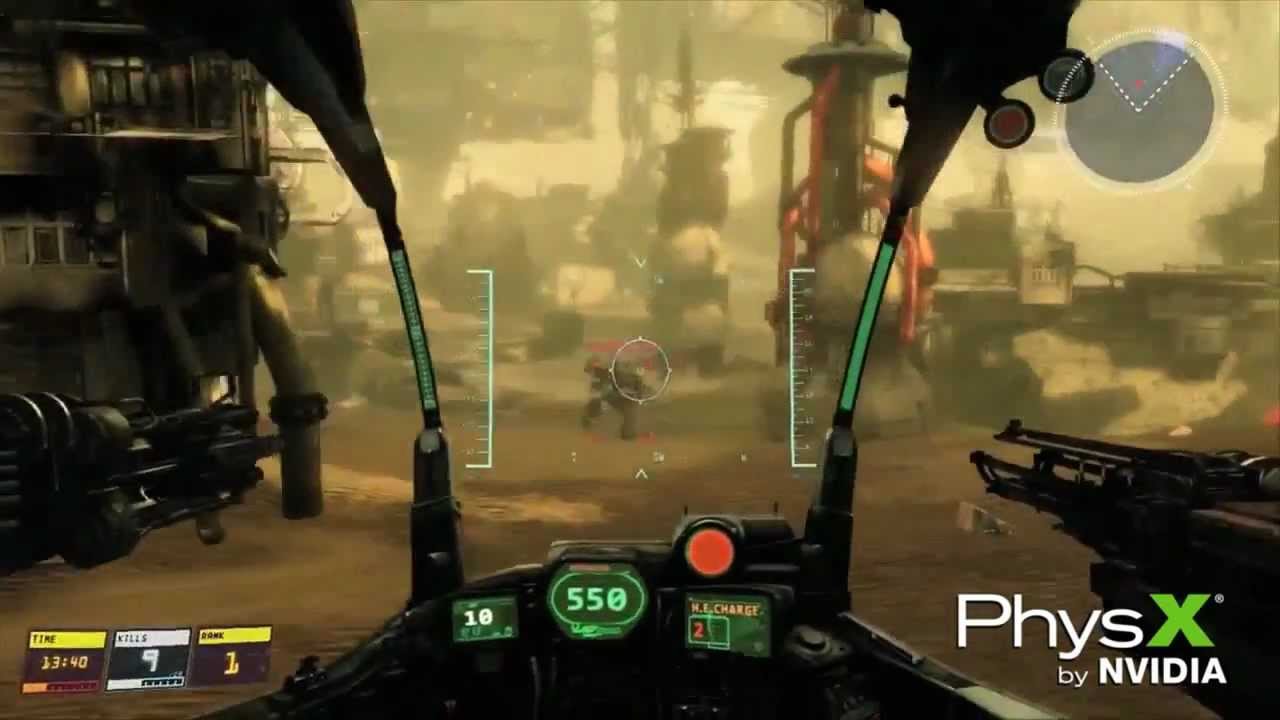 hawken with nvidia physx