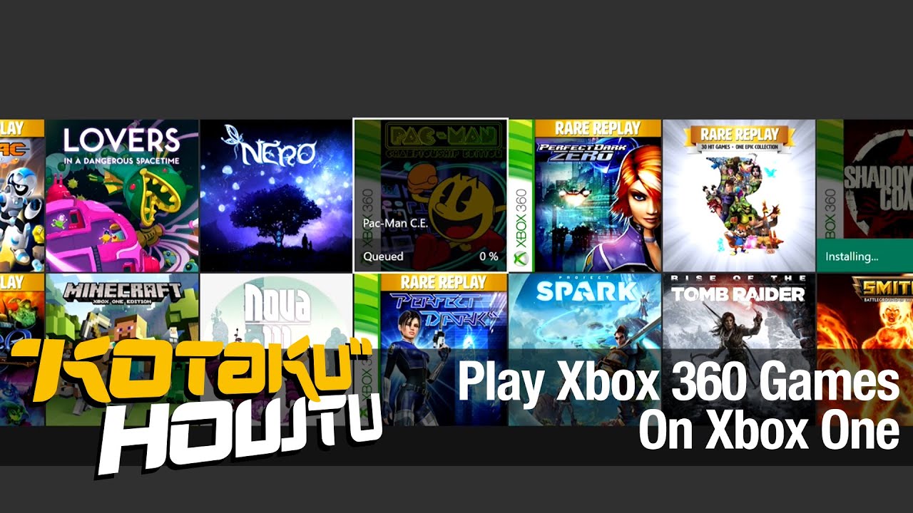 xbox 360 games on xbox one