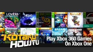 How To Play Xbox 360 Games On Xbox One
