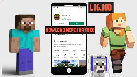 DOWLOAD MINECRAFT PE 1.16.100 FOR FREE (FULL VERSION)