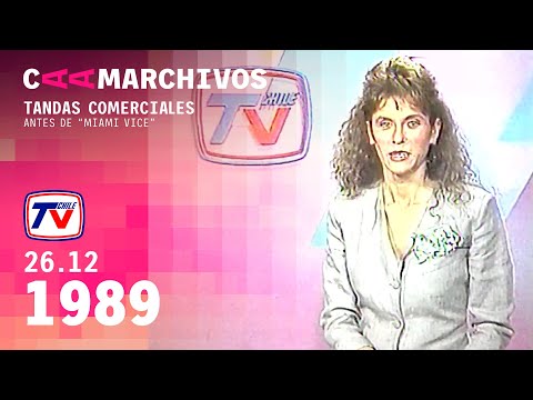 Tandas Comerciales TVN 26 De Diciembre De 1989